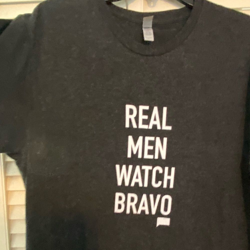 Real Men Watch BRAVO t-shirt - Picture 4 of 5